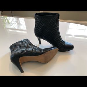 Sam & Libby Quilted Black Boots